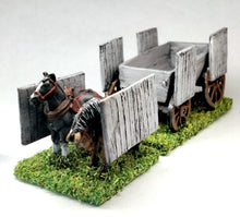 RXE11 Eastern European Medieval or Renaissance four horse protected wagon