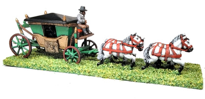 RXE16 Coach with four horses and driver and an ECW/30YW General