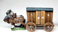 RXE29 Two horse war wagon/wheeled mantlet for use with arquebusiers, etc.