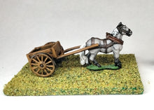 RXE3 Two wheeled cart and horse