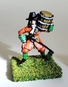 W12 Generic 17th Century: Artilleryman with barrel