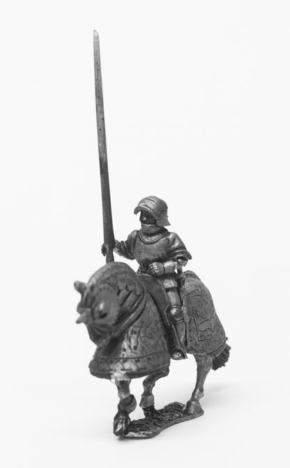 1WM Burgundian: Household Gendarme Super Heavy Knight with Lance