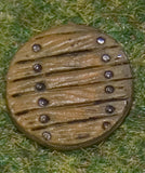 X44 Round Wooden Plank Shield
