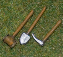 X52 Assorted Tools: Hammers, Picks, Shovels