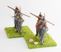 AEA21 Ghaznavid: Elephant with driver, archer & pikeman