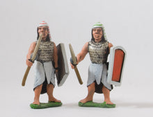 AEG1a Egyptian: Medium Infantry with Axe & Shield, head variants