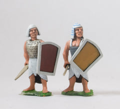 AEG1b Egyptian: Lesser Officer with Shield, Spear and Short Sword