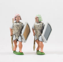 AEG9 Egyptian: Heavy Infantry with Spear & Shield, head variants