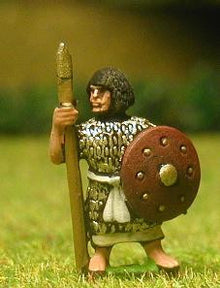 ANK17a Later New Kingdom Egyptian: Dismounted Chariot Spearman