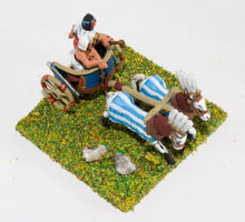 ANK2 New Kingdom Egyptian: General & driver in two horse chariot
