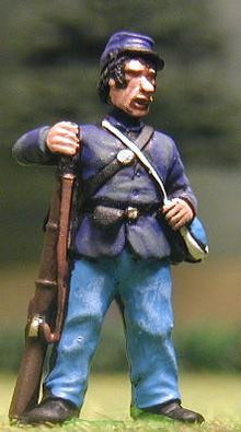 UN1 Union Infantry: At ease, in Kepi & Sack Coat (assorted)