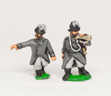AUO7 Austrian Army 1861-66: Infantry Command: Feld-Jagers, Officers & Trumpeters