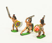 AZ11 Veteran Warriors (Tequihuahqueh), in Breachclout with Sword and Shield
