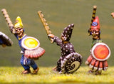 AZ8 Suit Wearers in pointed hat, with Sword and Shield