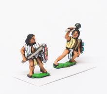 AZ9 Warrior in Quilted Jacket & Breachclout with Assorted Weapons & Shield