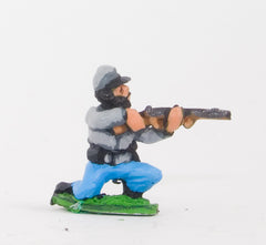 BG11 Union or Confederate: Infantry in Kepi & Shell Jacket, with no Equipment: Kneeling & Firing