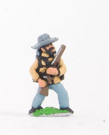 BG24 Union or Confederate: Infantry in Slouch Hat & Tunic with full pack and equipment:At the Ready