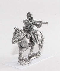 BG52 Union or Confederate: Trooper in Kepi, firing carbine to the side