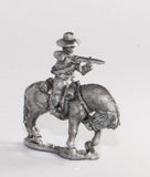 BG55 Union or Confederate: Trooper in Slouch Hat firing carbine forward