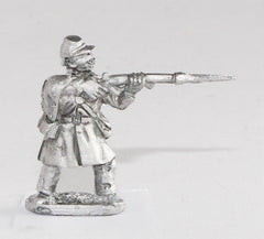 BG82 Union or Confederate: Infantry in Overcoats: Firing in Kepi