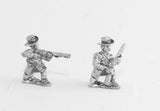BG95 Union Infantry: Kneeling: Firing, loading, etc.in Frock Coat & Hardie Hat