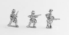 BG96 Union Infantry: Standing: Firing, loading, etc.in Frock Coat & Hardie Hat