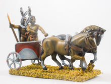 BIB18 Libyan: Chariot with two horses, driver and Spearman