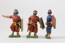 BIB4 Syrian: Javelinmen, assorted poses