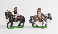 BOW4 Boers: Mounted Infantry, walking horses, assorted poses - single piece castings