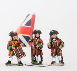 BRO10 European Armies: Guard Infantry: Command: Officer, Standard Bearer & Drummer