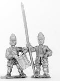 BRO22 European Armies: Command: Grenadier Officer, Standard Bearer & Drummer in Low Mitre Cap (Bradenburg, Bavaria, Prussia)