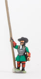 BRO25 European Armies: Heavy Pikemen in Hats with pike upright