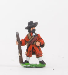 BRO67 European Armies: Musketeers in Long Coat & Wide Brim Hat with Apostles: At ease