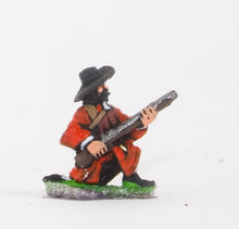 BRO68 European Armies: Musketeers in Long Coat & Wide Brim Hat with Apostles: Kneeling, ready