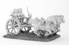 BS103 Elamites: 4 horse chariot with driver & three archers