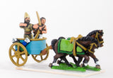 BS31 Canaanite chariot with driver and archer