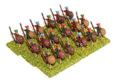 BS114 Sea Peoples: Pelset Heavy Infantry with javelin, two handed sword & shield