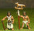 BS19 Old & Middle Kingdom Egyptian: Command: 3 Foot Officers, 3 Standard Bearers