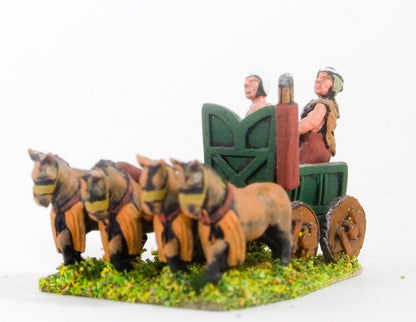 BSE1 Sumerian: Four onager chariot with General and driver
