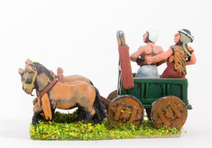 BSE1 Sumerian: Four onager chariot with General and driver