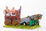 BSE2 Sumerian: Four onager chariot with driver and Javelinman