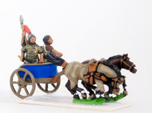 BS39 Hittite: Two horse chariot with driver, General and Javelinman