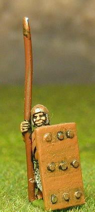 BS6 Sumerian: Spearman, spear upright/shield
