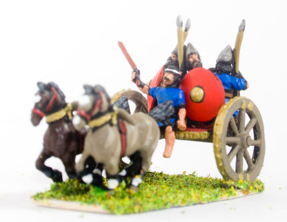 BSE91 New Assyrian Empire: Cart with driver & 3 infantry