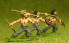 BT13 Assorted Javelinmen / Spearmen attacking / throwing, with Small Shields