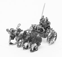 CHN6 Chin Chinese: Four horse chariot with driver, archer and spearmen (armoured horse)