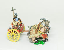 CHOE7a Shang or Chou Chinese: Four horse Heavy Chariot with driver, archer and halberdier