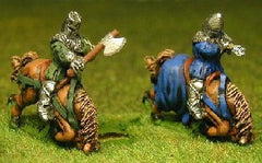 CIA10 Medieval Wounded: Wounded Knights on falling horses, 1200-1300 approx