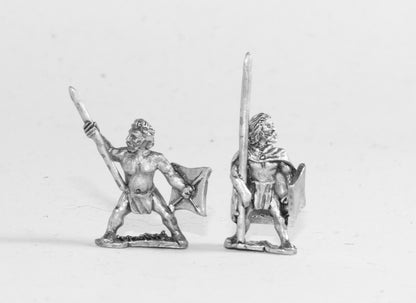 CPA6 Caledonian & Pictish: Warband Infantry with long spear & sword
