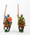 CRU22 Seljuq horse archers with javelins, assorted poses